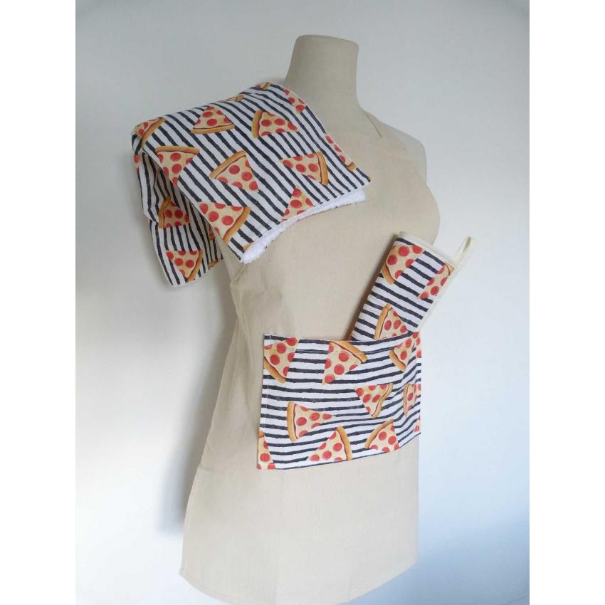 Kit de cuisine motif Pizza