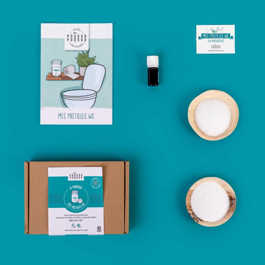 Kit Je fabrique mes pastilles WC