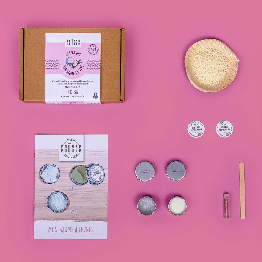 Kit Je fabrique mon Baume à lèvres