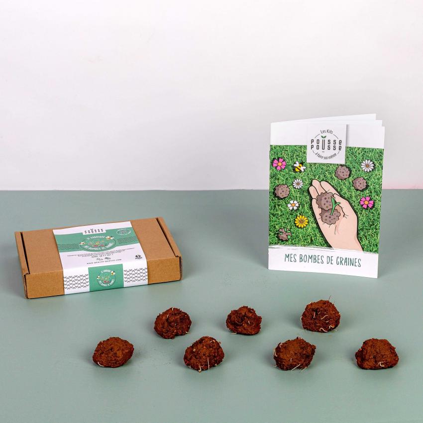 Kit Je fabrique mes bombes de graines