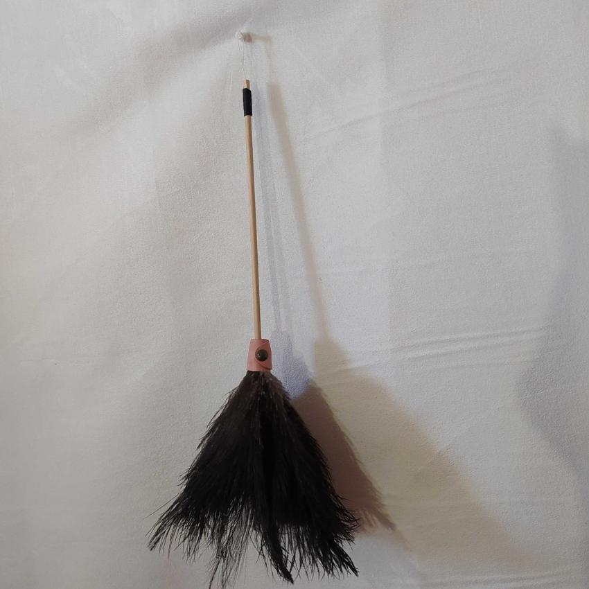 Plumeau en véritable plumes d'autruche collection Saphir