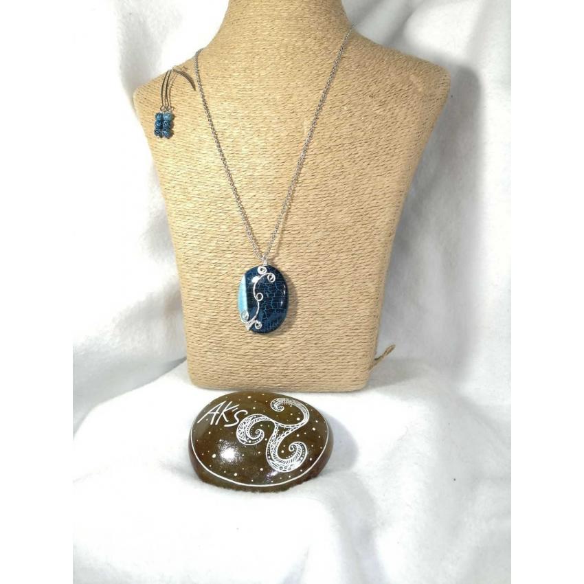 Parure en veine de dragon