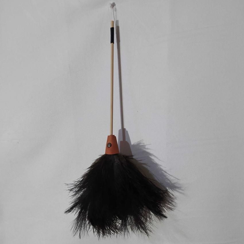 Plumeau en véritable plumes d'autruche collection Saphir