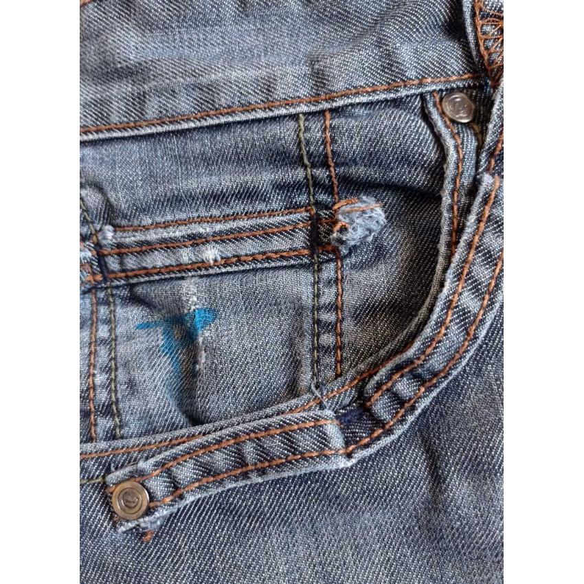 Pochette en jeans recyclé