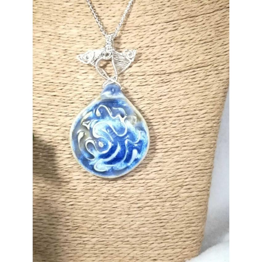 Pendentif céramique