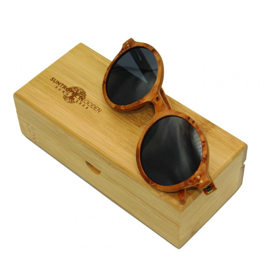 LUNETTES de SOLEIL polarisées en BOIS - Lunettes de soleil Montures bois écologique fait main Unisexe