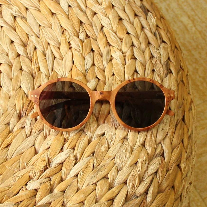 LUNETTES de SOLEIL polarisées en BOIS - Lunettes de soleil Montures bois écologique fait main Unisexe