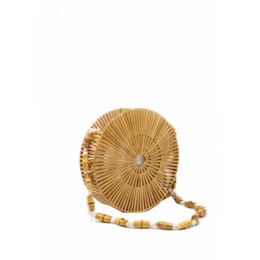 Bamby - Sac bandoulière ronde en bomboo
