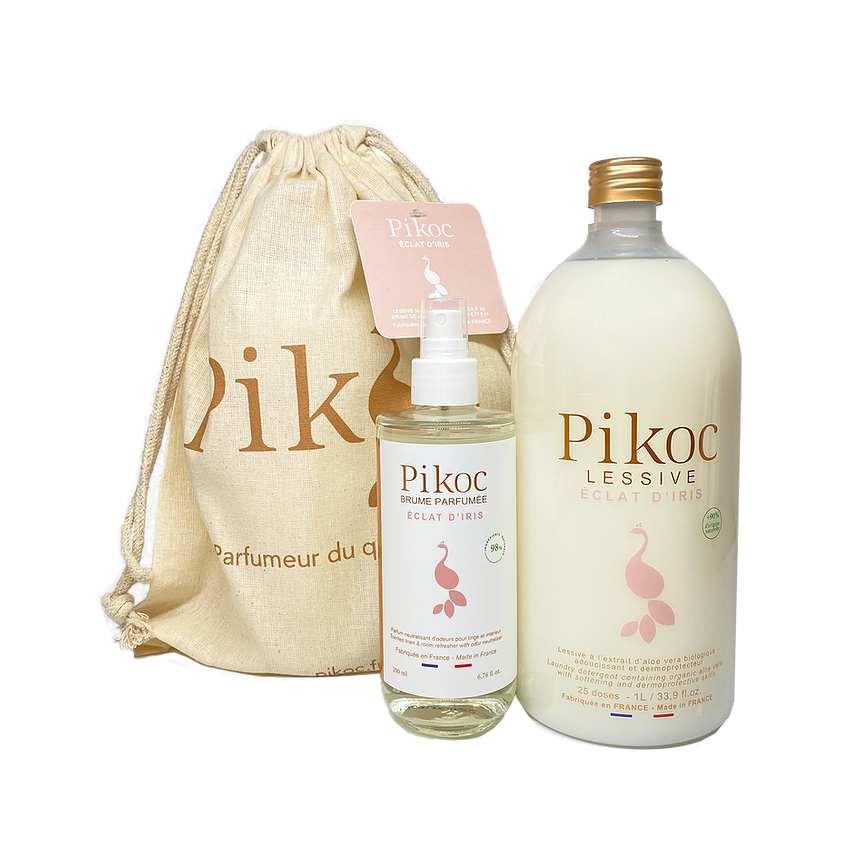 Pochette Duo Lessive + Brume: Éclat d'Iris