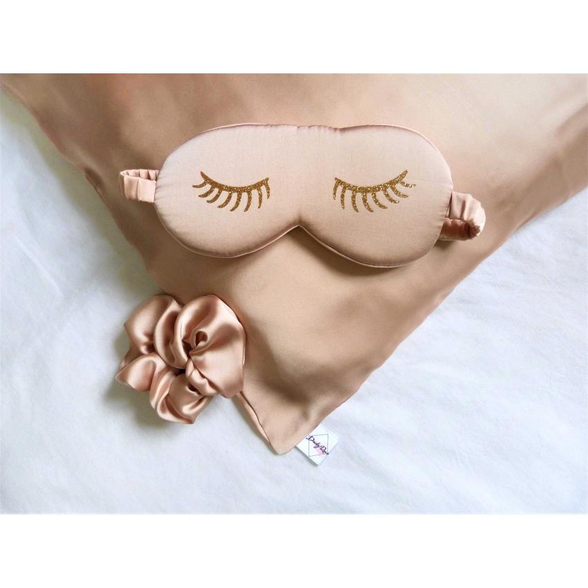 Kit de Sommeil en satin touché soie