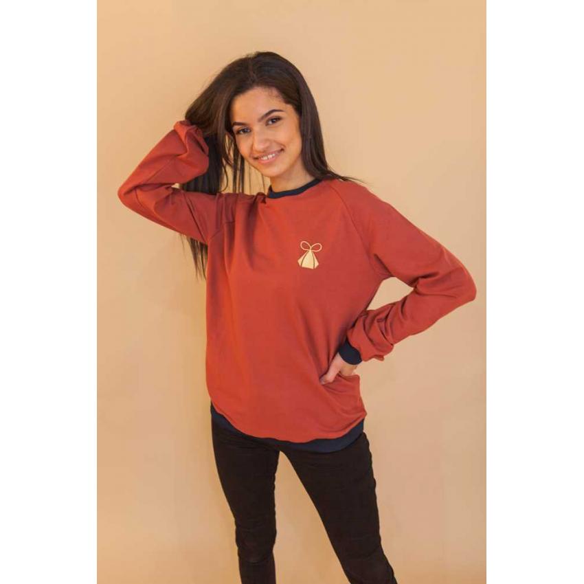 Sweat éco-responsable mixte Tomette ⎮ Koudougou Dos