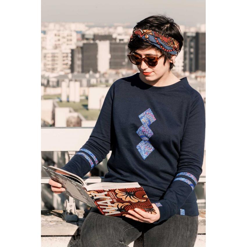 Sweat femme 100% coton bio La flèche