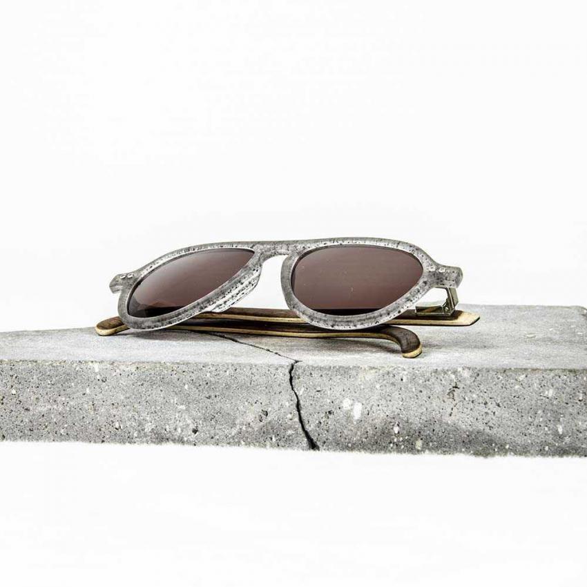 Lunettes de soleil en bois Made in France LAX Volcanic Serie