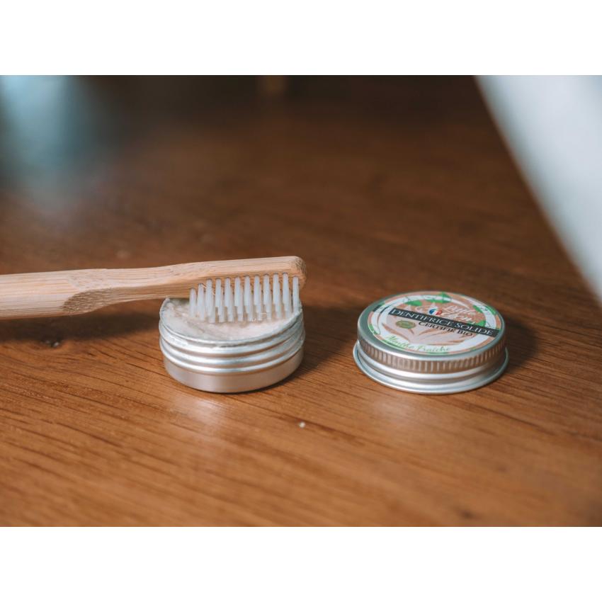 Dentifrice Solide Menthe fraiche certifié Bio