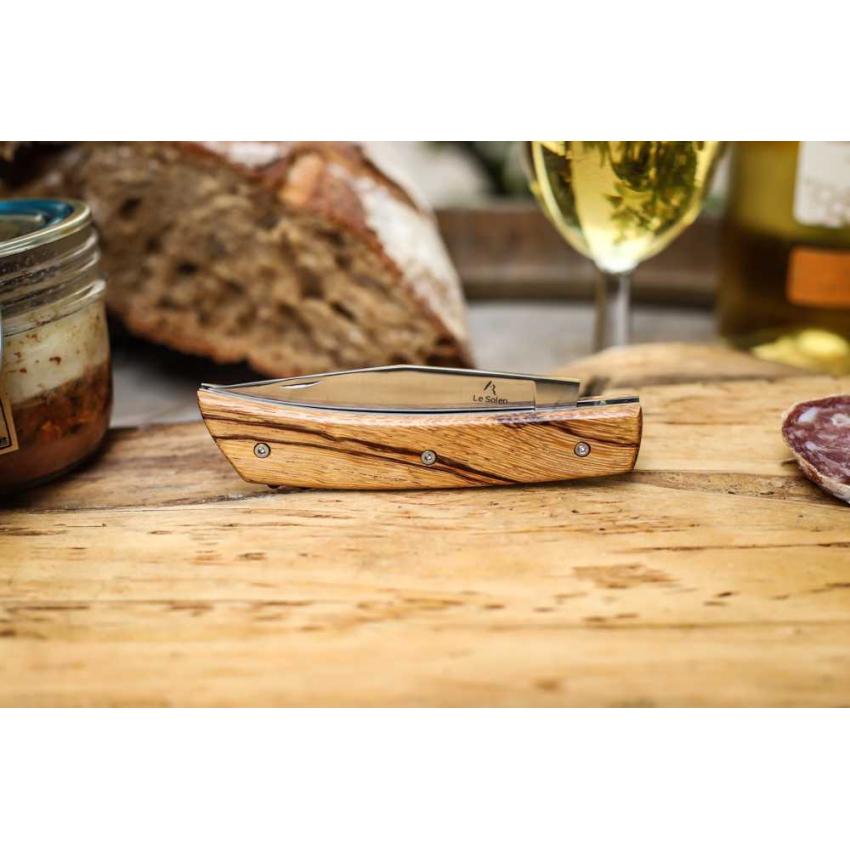 Couteau Solen "Traditionnel" en bois de Serpent