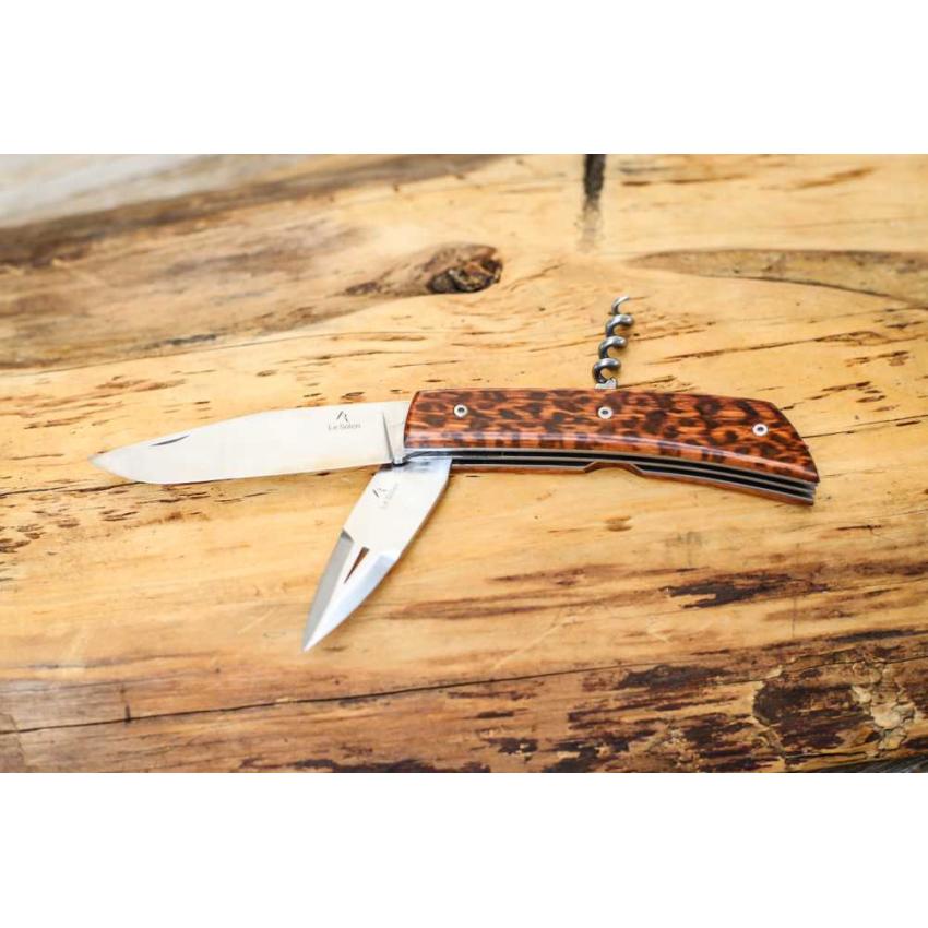 Couteau Solen "Multi-pièces" en Amourette.