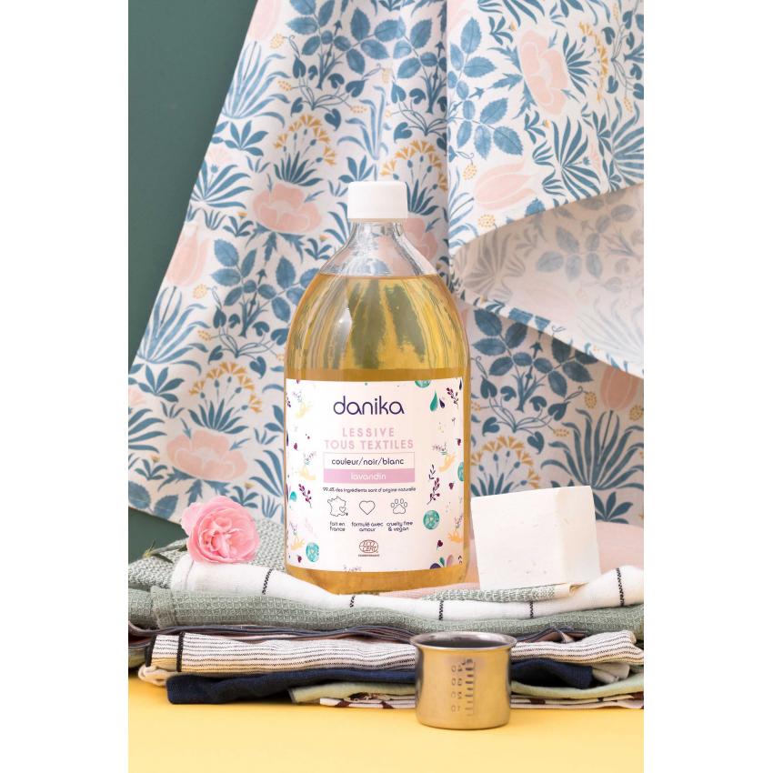 Lessive liquide tous textiles au lavandin