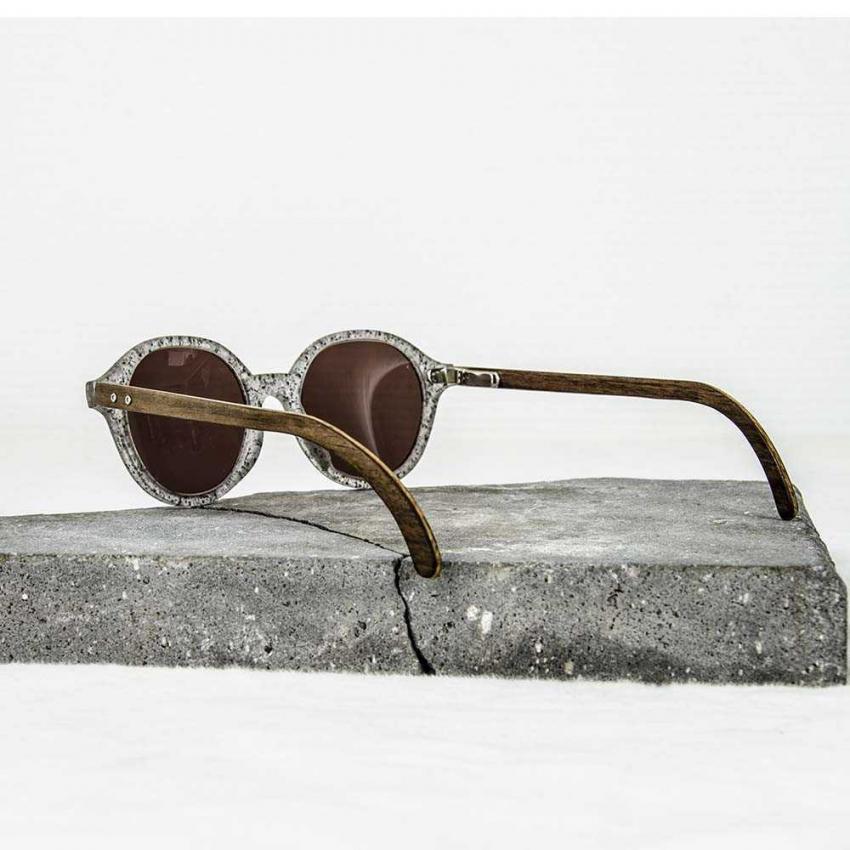 Lunettes de soleil en bois Made in France LHR Volcanic Serie