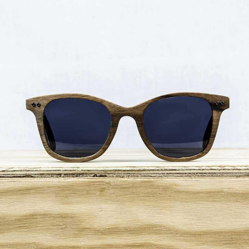 Lunettes de soleil en bois Made in France AUR Noyer
