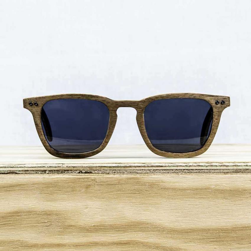 Lunettes de soleil en bois Made in France GNB Noyer