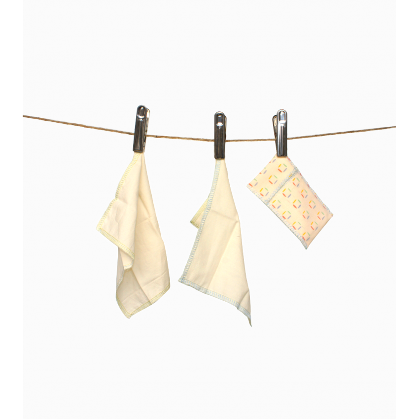 Paquet de mouchoirs en tissu