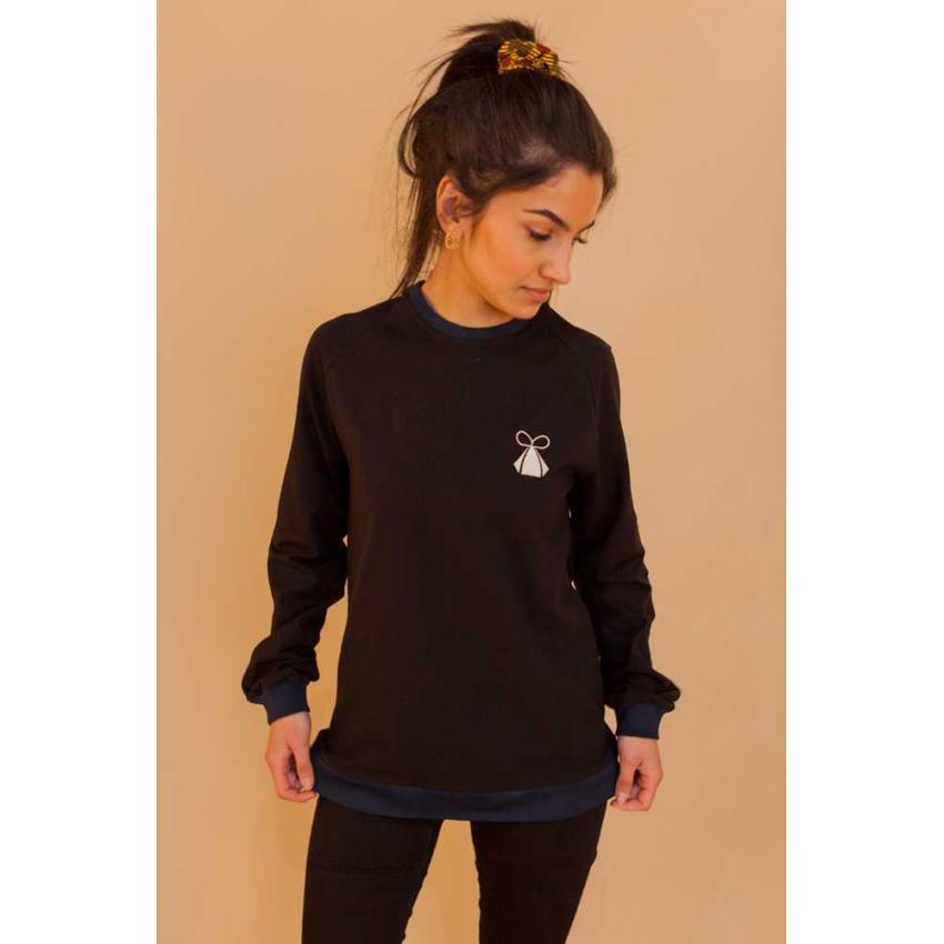 SweaTsaï Ouaga Noir Dos