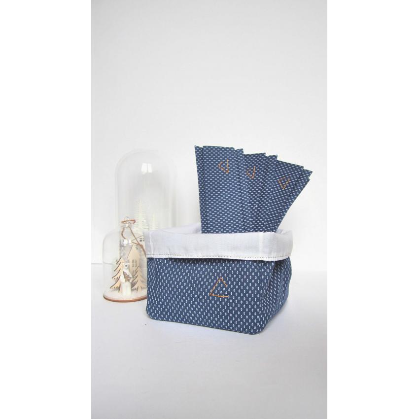 Panier à losanges : à exposer sans modération.