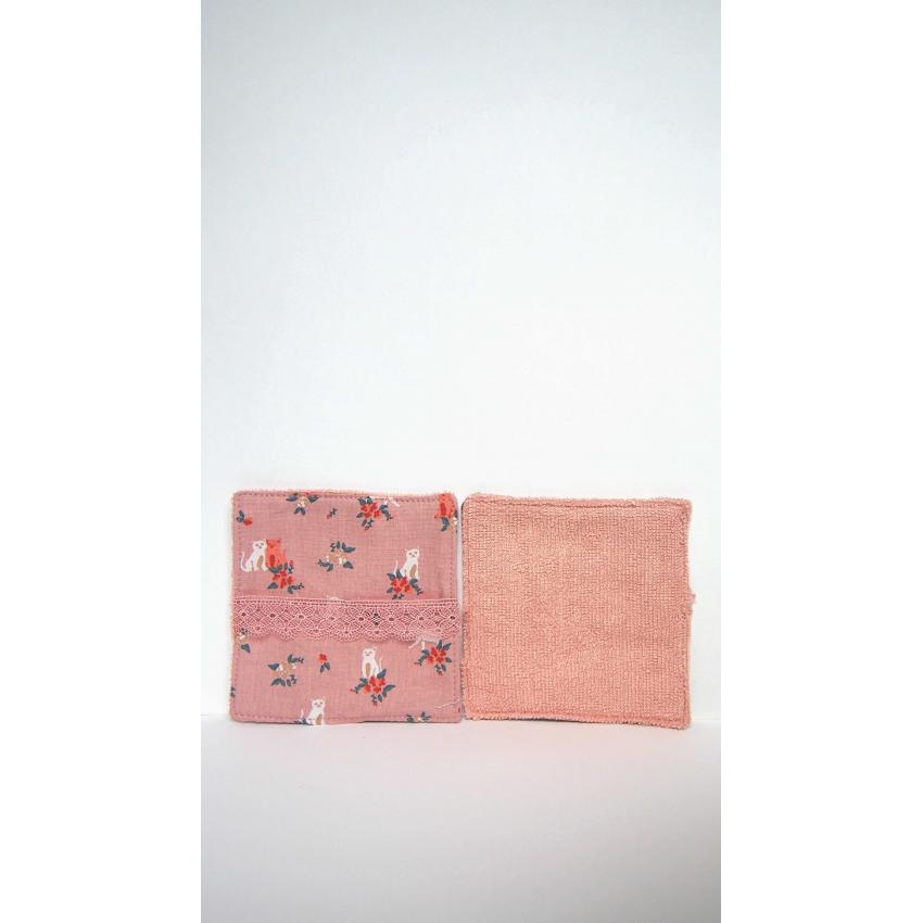 Lot 5 cotons lavables Muchu&Cookie, à adopter avec douceur.