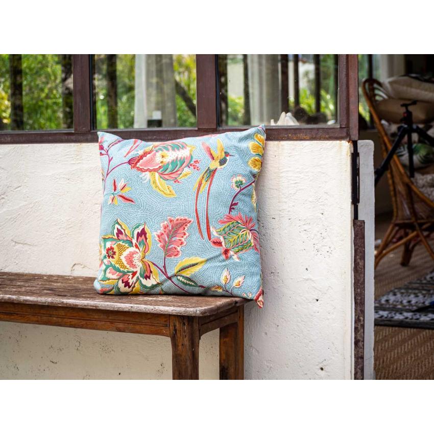 Coussin "colibri"