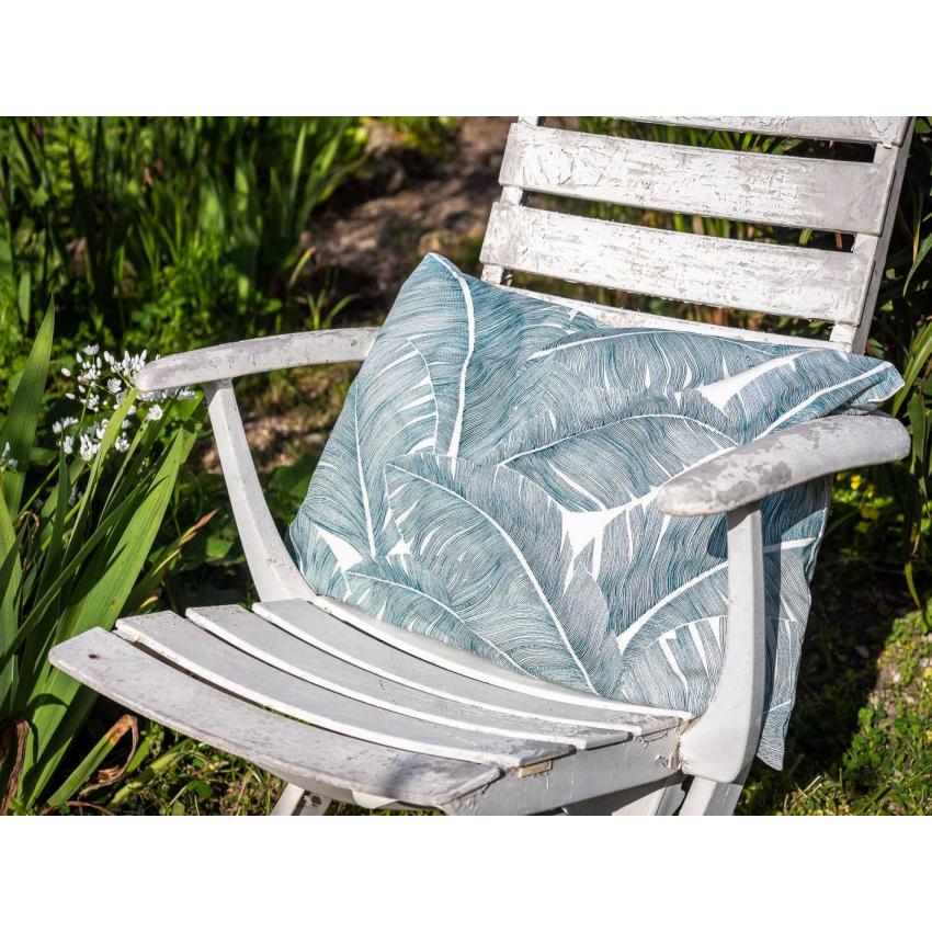 Coussin "feuilles de palmier"