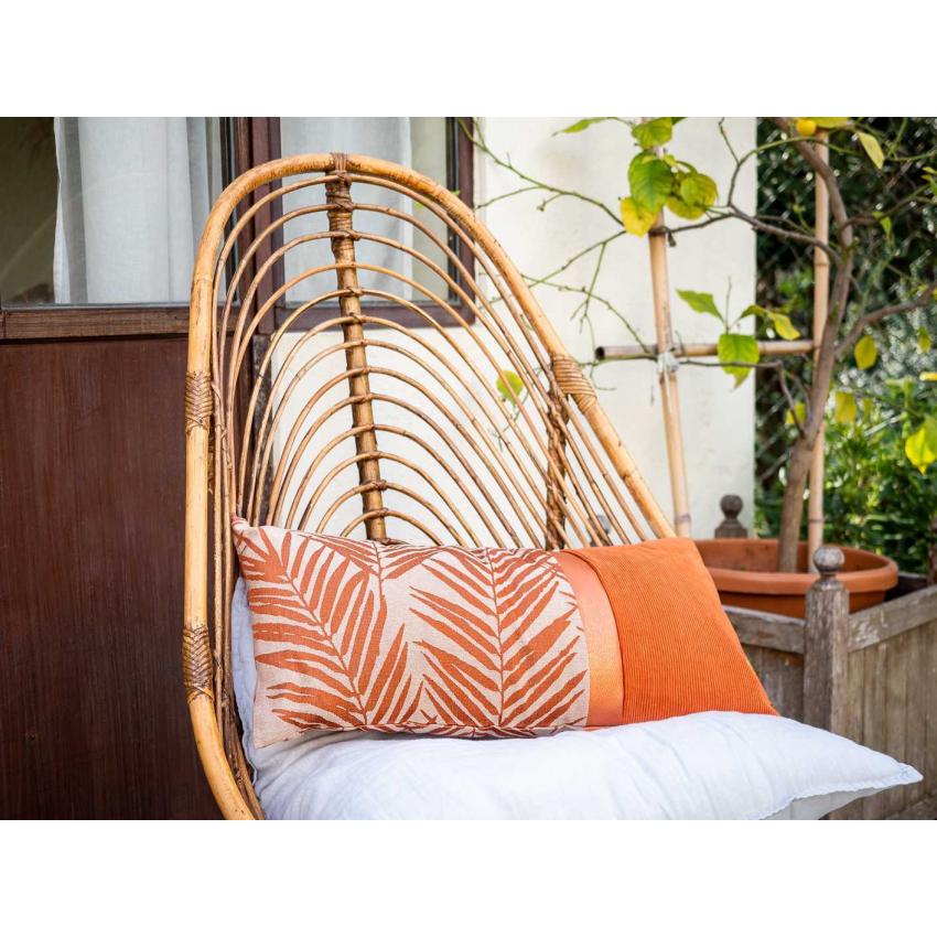 Coussin patch de matières