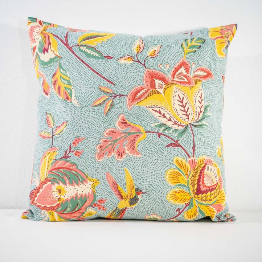 Coussin "colibri"