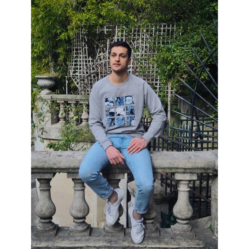 Sweat 100% coton bio Le voyage des grues