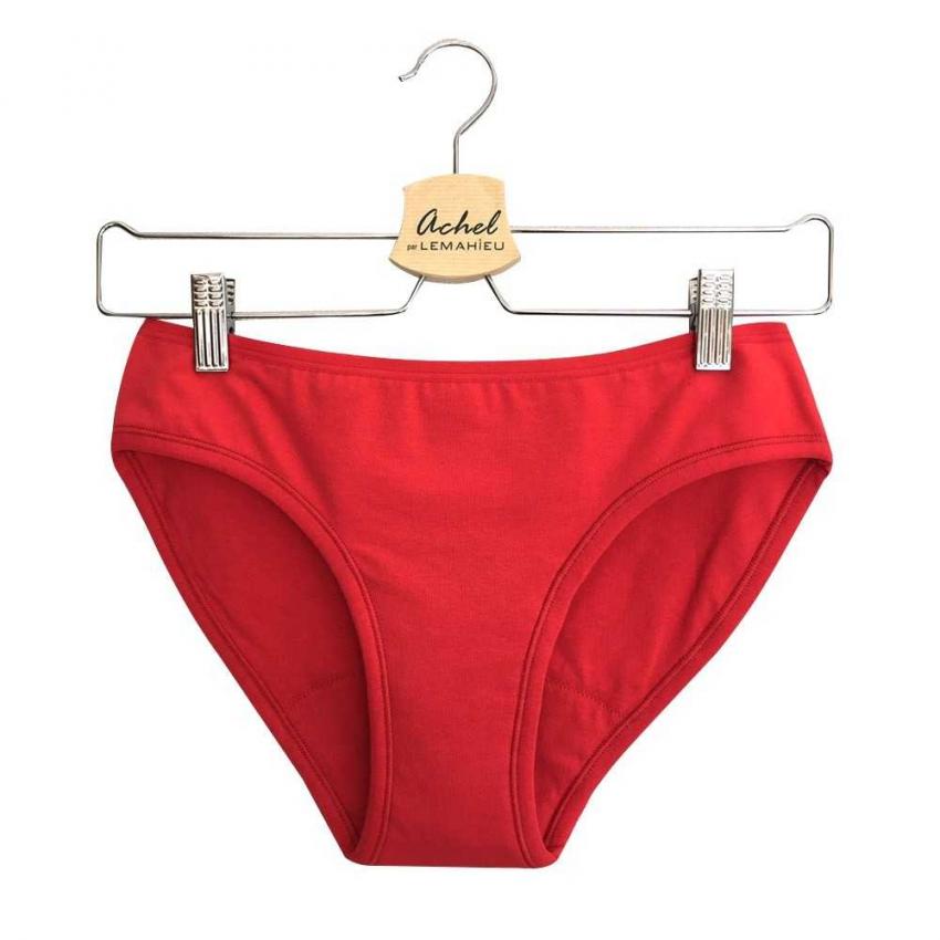 Culotte Menstruelle Bio Rouge - Ressource