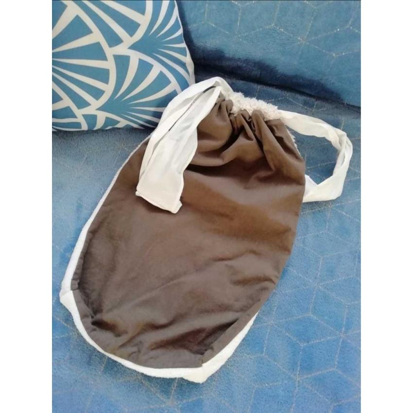 Sac tout doux, pour doudou, linge ou même goûter