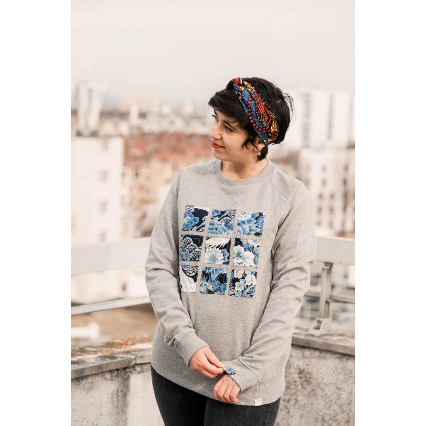 Sweat 100% coton bio Le voyage des grues