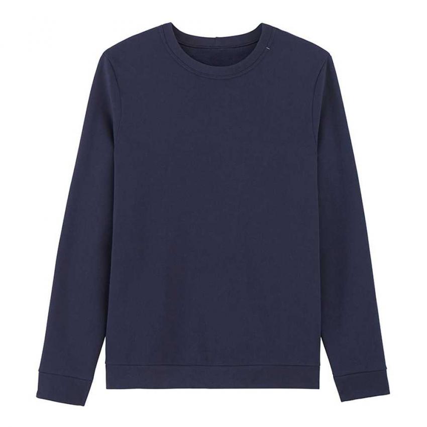 Sweat Coton Bio Mixte Marine - Ressource