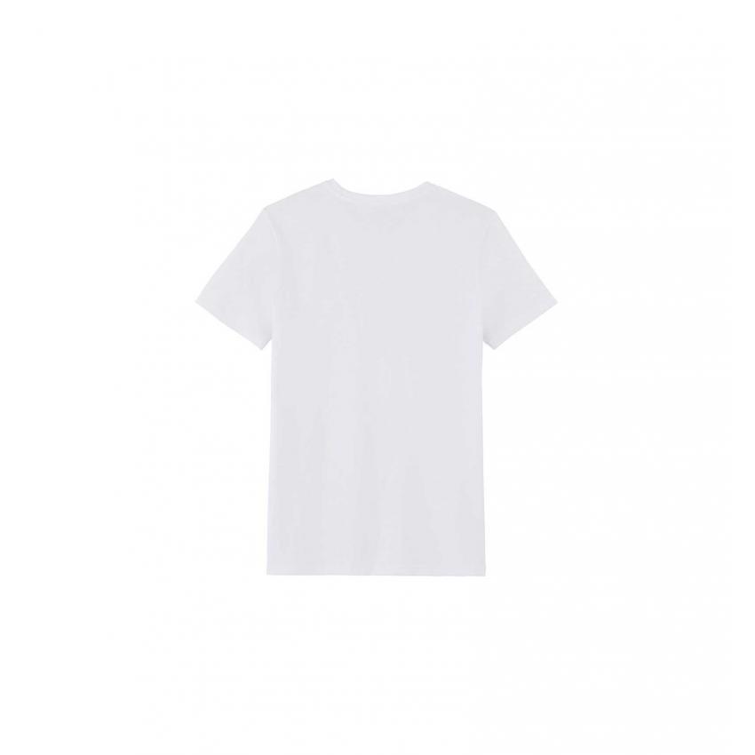 T Shirt En Coton Bio Mixte Blanc - Ressource