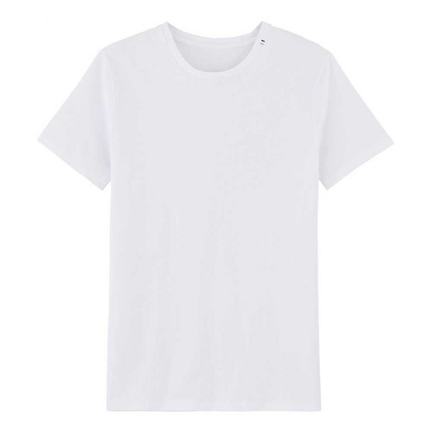 T Shirt En Coton Bio Mixte Blanc - Ressource