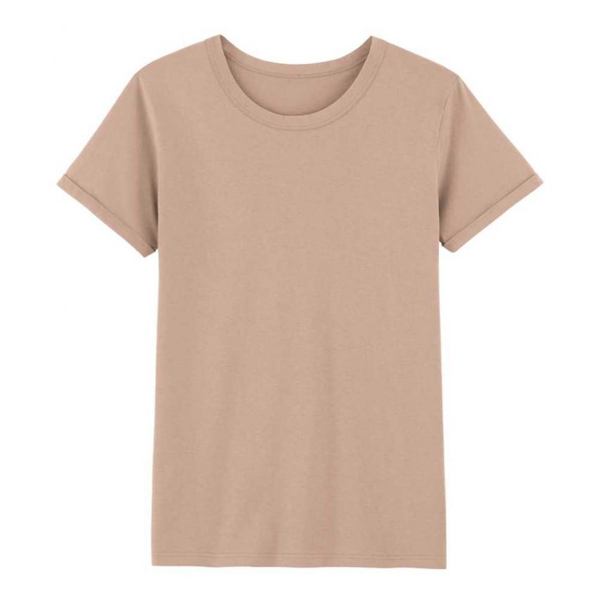 T Shirt Manches À Revers Coton Bio Seigle - Ressource