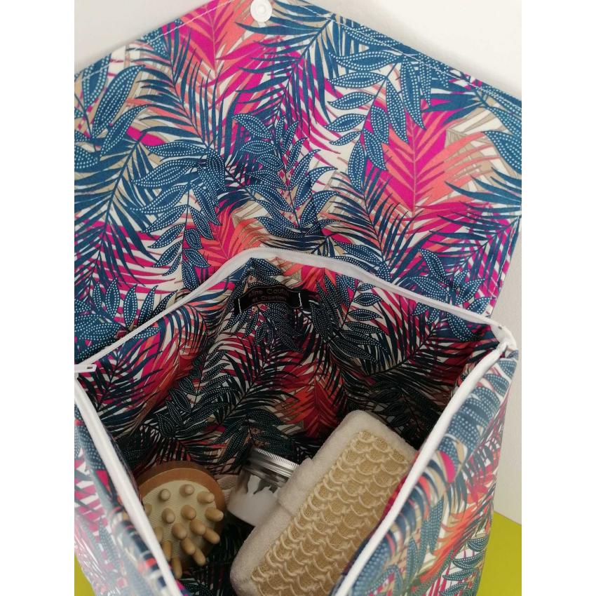 trousse de toilette tropicale
