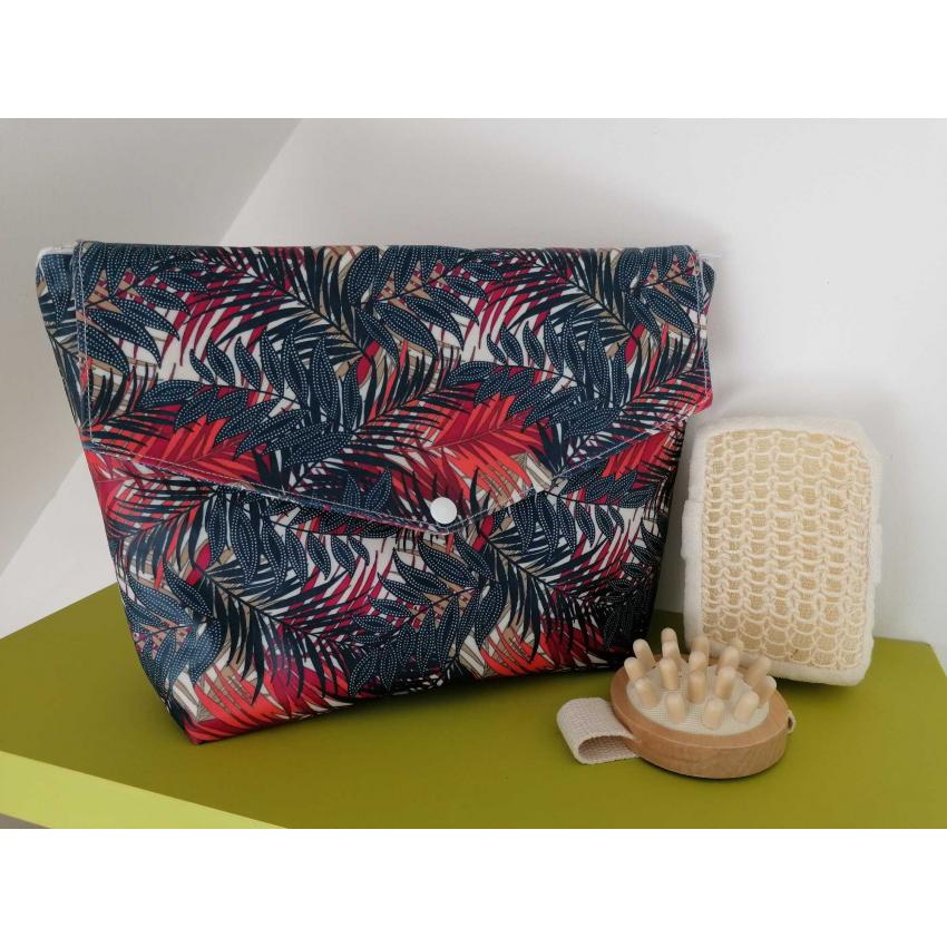 trousse de toilette tropicale
