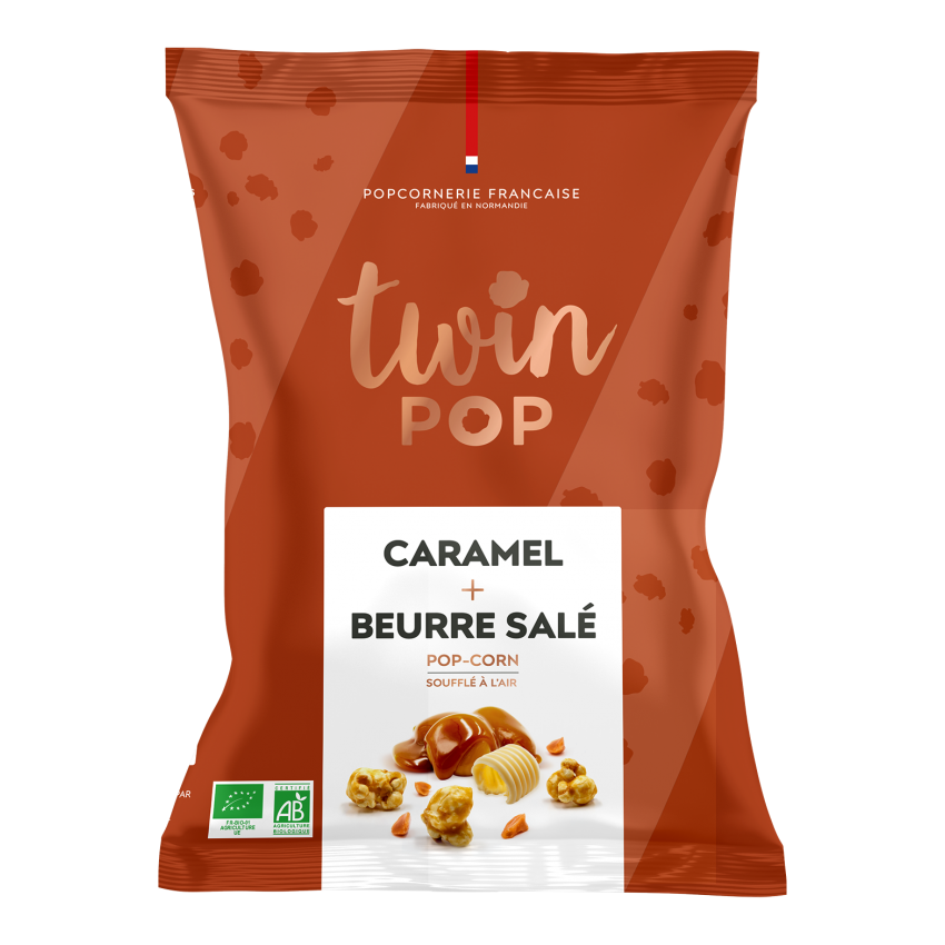 TWINPOP POPCORN CARAMEL + BEURRE SALÉ