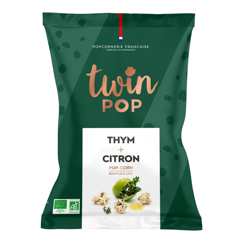 TWINPOP POPCORN THYM + CITRON