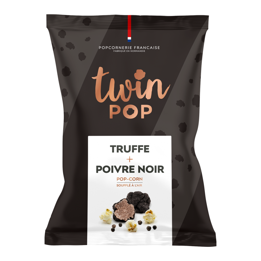 TWINPOP POPCORN TRUFFE + POIVRE NOIR