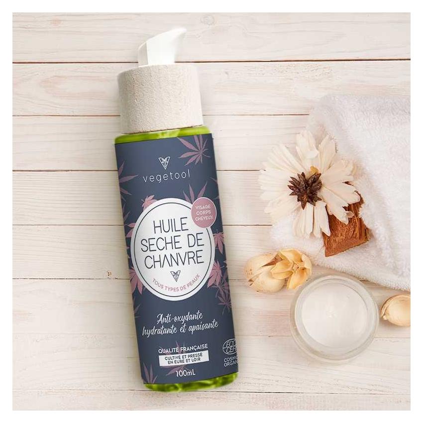 Huile sèche de Chanvre biologique - 100 mL