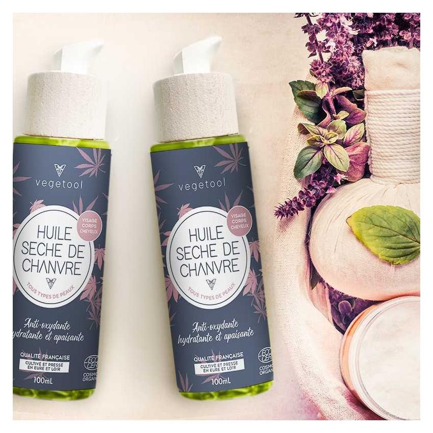 Huile sèche de Chanvre biologique - 100 mL