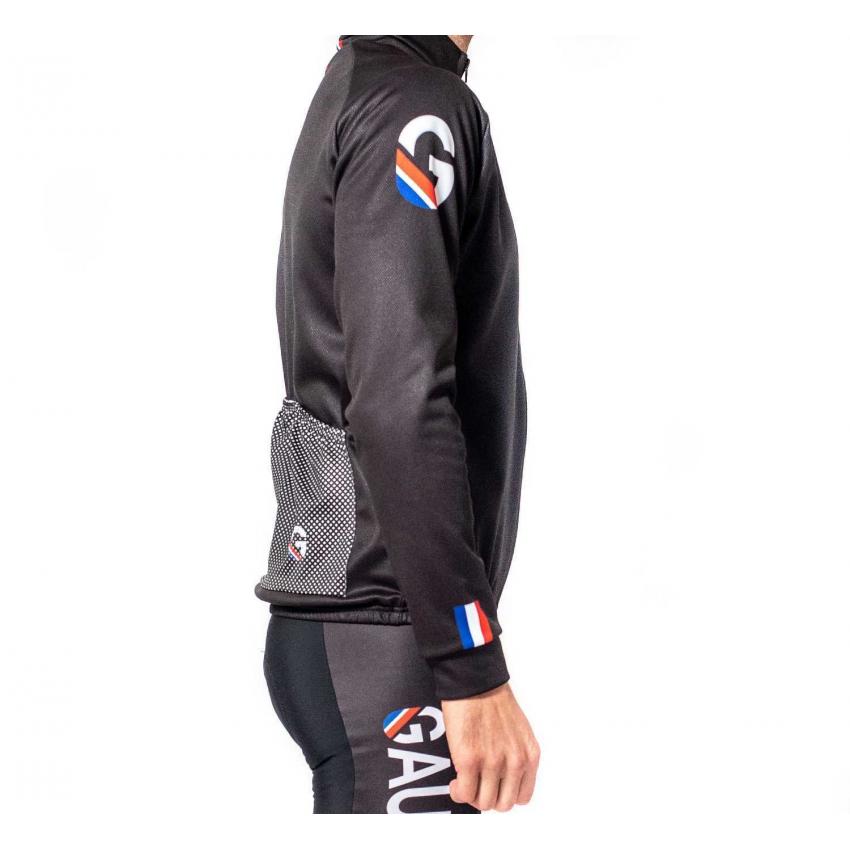 Veste Vélo Thermique WINDTEX™ Noir