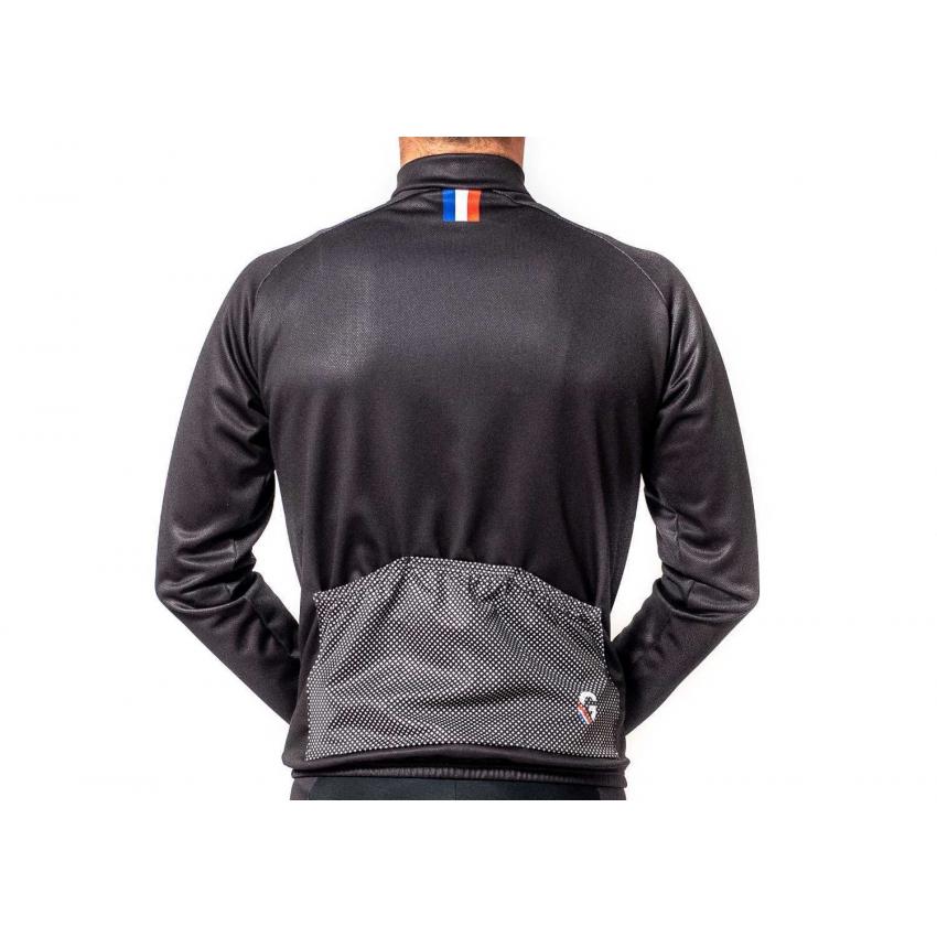 Veste Vélo Thermique WINDTEX™ Noir